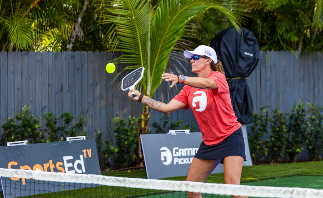 pickleball player pickleball player