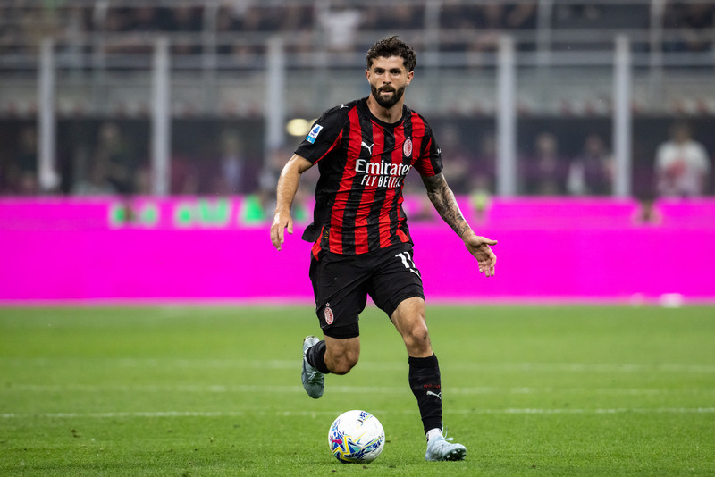 Christian Pulisic with AC Milan