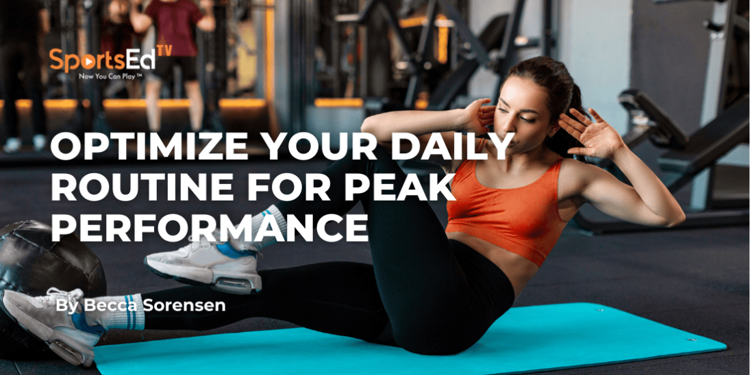 Optimize Your Daily Routine: Hydration, Workouts, and Recovery Protocols for Peak Performance