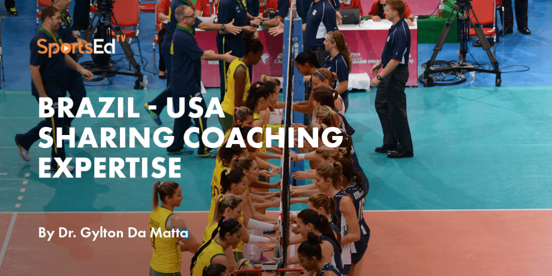 Sharing Volleyball Knowledge Between Brazil & USA Coaches