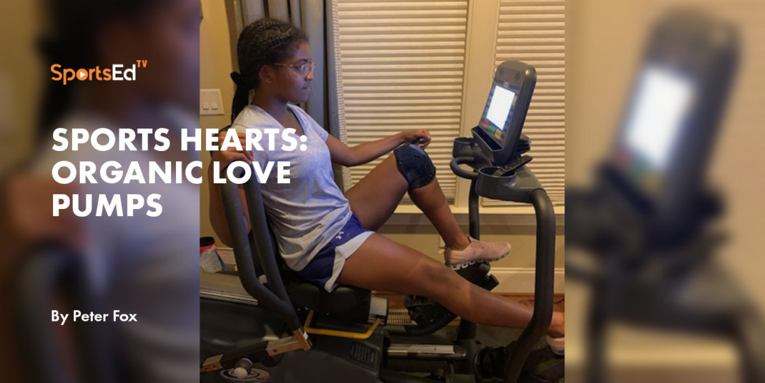 Sports Hearts:  Organic Love Pumps