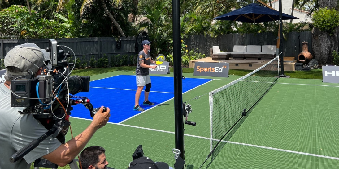 SportsEdTV and Sport Court to Partner in Pickleball Video Library