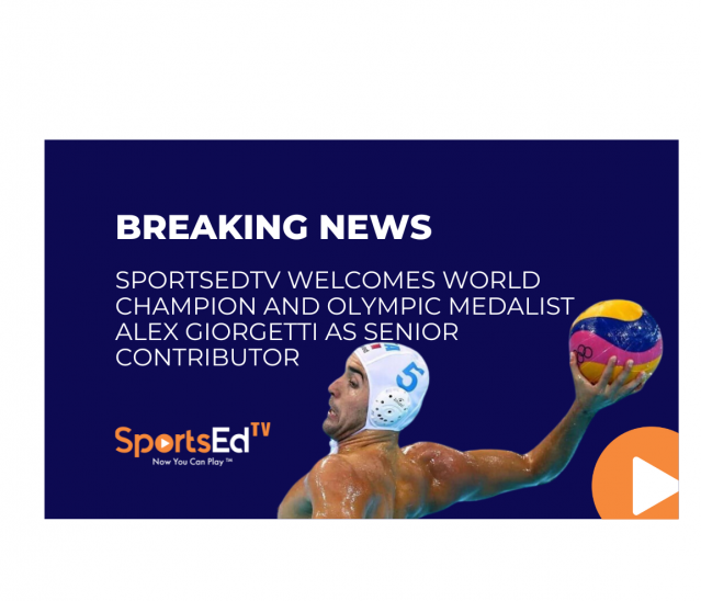 SportsEdTV Welcomes World Champion and Olympic Medalist Alex Giorgetti as Senior Contributor