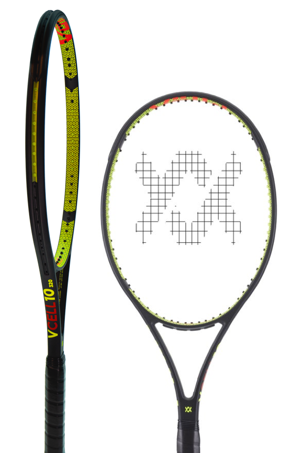 Völkl テニスラケット 2本セット (V-CELL 10 300g) Volkl V-Cell 10 (300G) Tennis Racquet | Midwest Racquet Sports