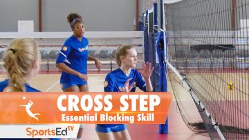CROSS STEP BLOCKING: Essential Volleyball Blocking Skill