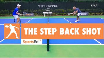 Master the Step Back in Pickleball – Triple Threat Position