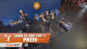 Learn To Jerk - Step 1 - Press