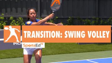 Pickleball Lesson: Swing Volley Technique Transition