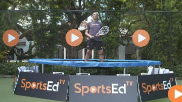 Trampoline Fitness For Tennis 1