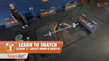 Learn To Snatch - Lesson 2 - Safely Drop a Snatch