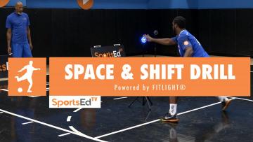 SPACE & SHIFT BASKETBALL DRILL