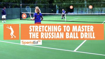 Stretching to Master The Russian Ball Drill