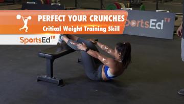 Perfect Your Crunches - Critical Weight Training Skill