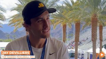 Talk with Jay Devilliers at the 2022 USA Pickleball National Championships