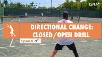 DIRECTIONAL CHANGE: CLOSED-OPEN DRILL