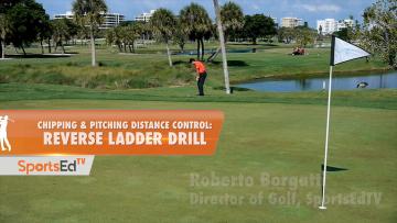 Chipping & Pitching: Reverse Ladder Drill For Distance Control