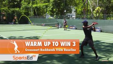 Warm Up to Win 3: 1-Handed Backhand from the Baseline
