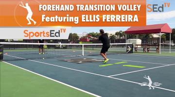 Forehand Transition Volley With Ellis Ferreira