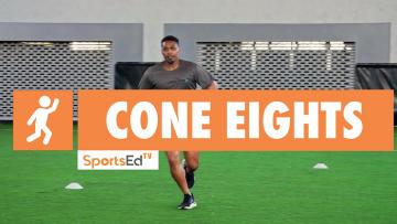 Cone Eights Agility Drill