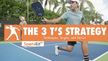 3 T’s Winning Pickleball Strategy: Technique, Targets and Tactics