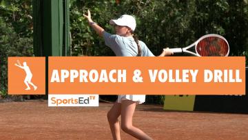 Progression Drill: Approach and Volley