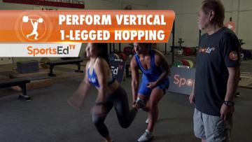 Vertical 1-Legged Hops