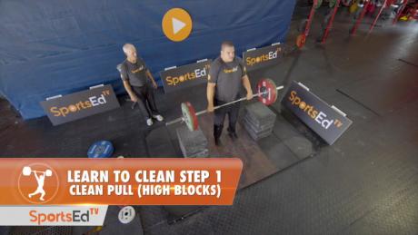 Learn To  Clean - Step 1 - Clean Pull (High Blocks)