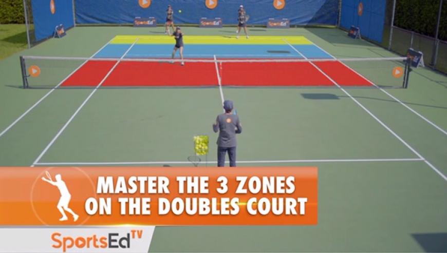 Tennis Doubles Strategies Drills Tennis Doubles Tips Sportsedtv